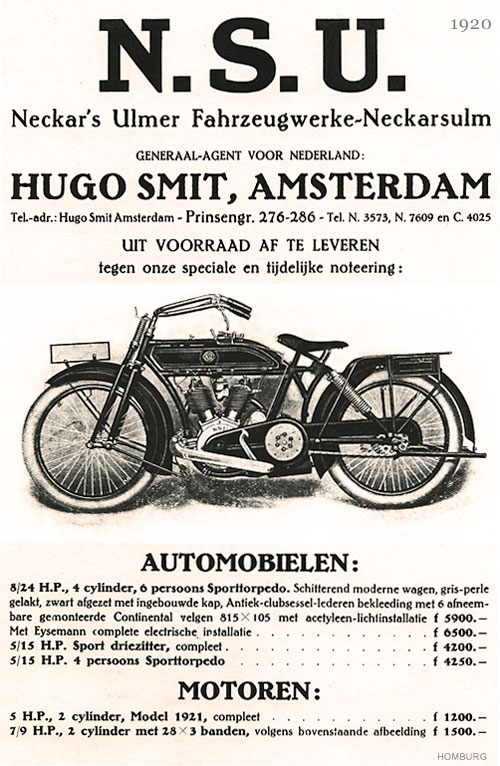 NSU Hugo Smit 1920