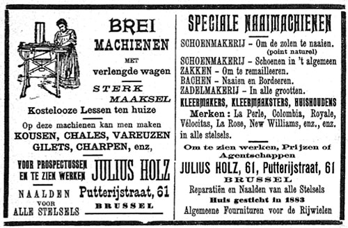 Advertentie 1909