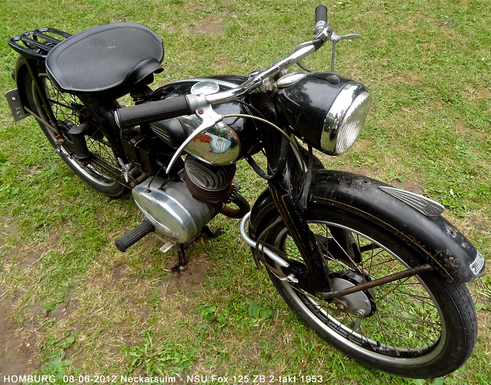 NSU Fox 125 ZB uit 1953