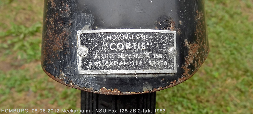 NSU Fox voorspatbord