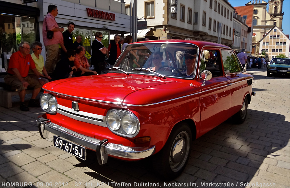 NSU TT Marco van den Broek en Carrie