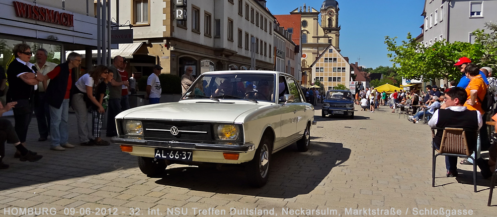 VW K 70 met Marijke en Lefert Vos