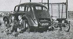 De pits TT Assen 7 juli 1951