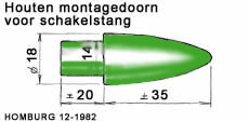 Montagedoorn