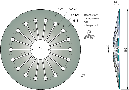 Diaphragm spring