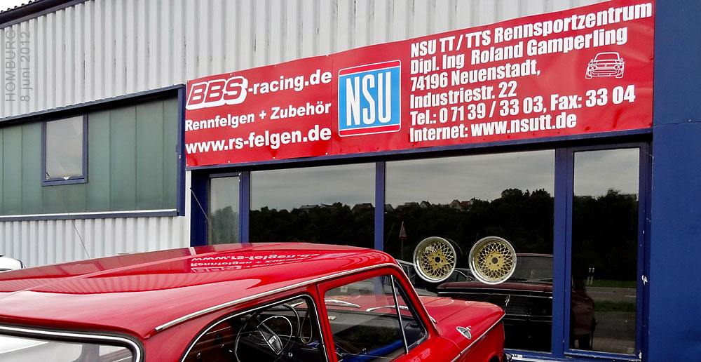 NSU TT/TTS Rennsportzentrum