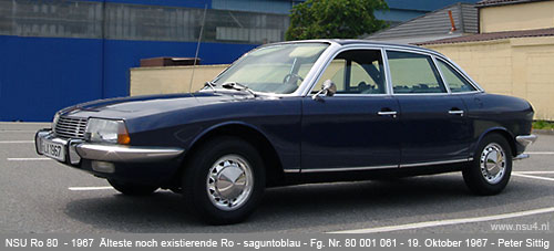 NSU Ro 80 1967