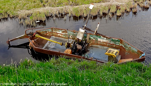 Roeiboot met Dieselmotor